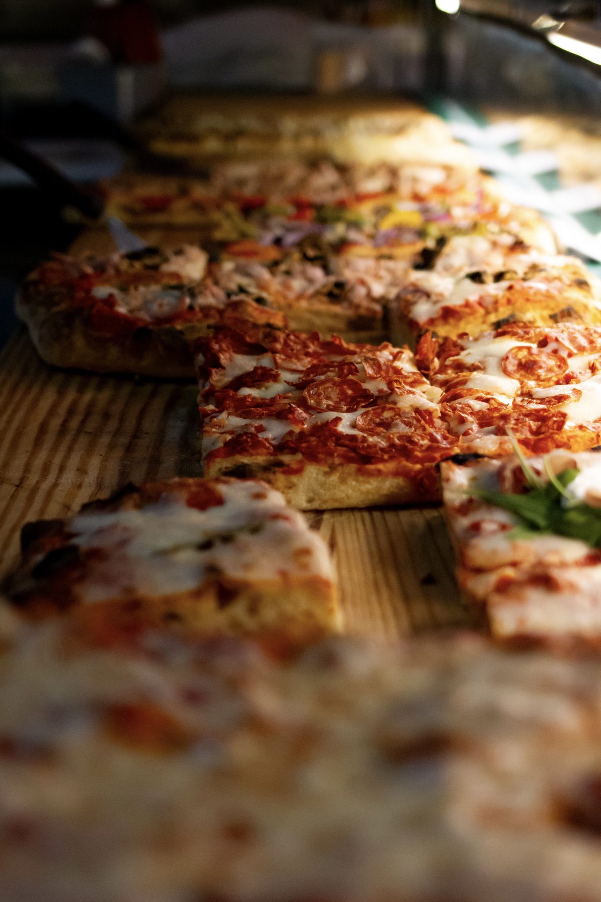 Pala Romana pizza by the slice at Isabella by Andreas